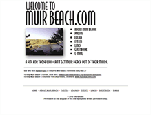 Tablet Screenshot of muirbeach.com